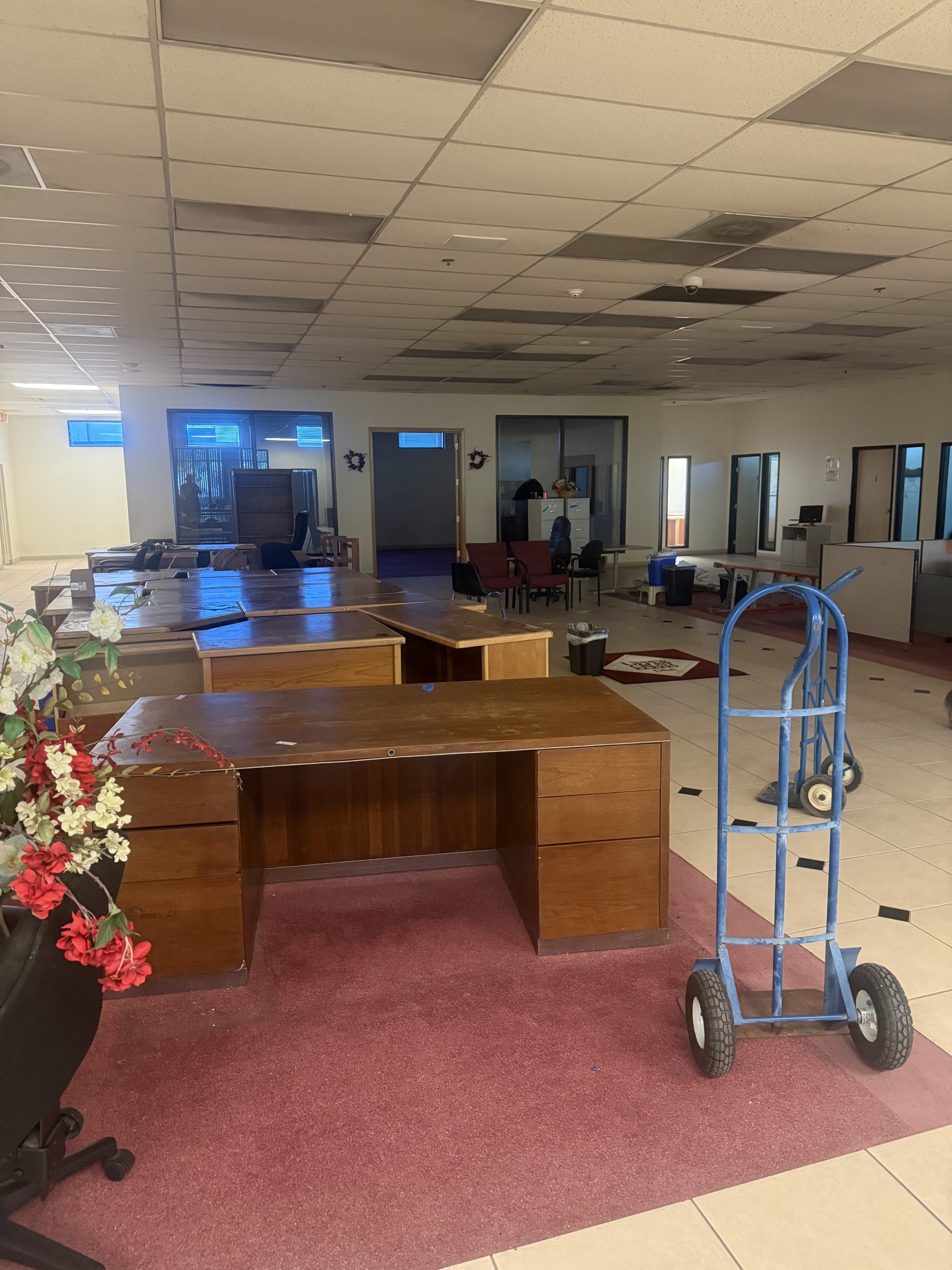 Office cleanout before West Valley